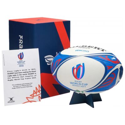 Rugby World Cup 2023 Innovo Match Box+ Certificate